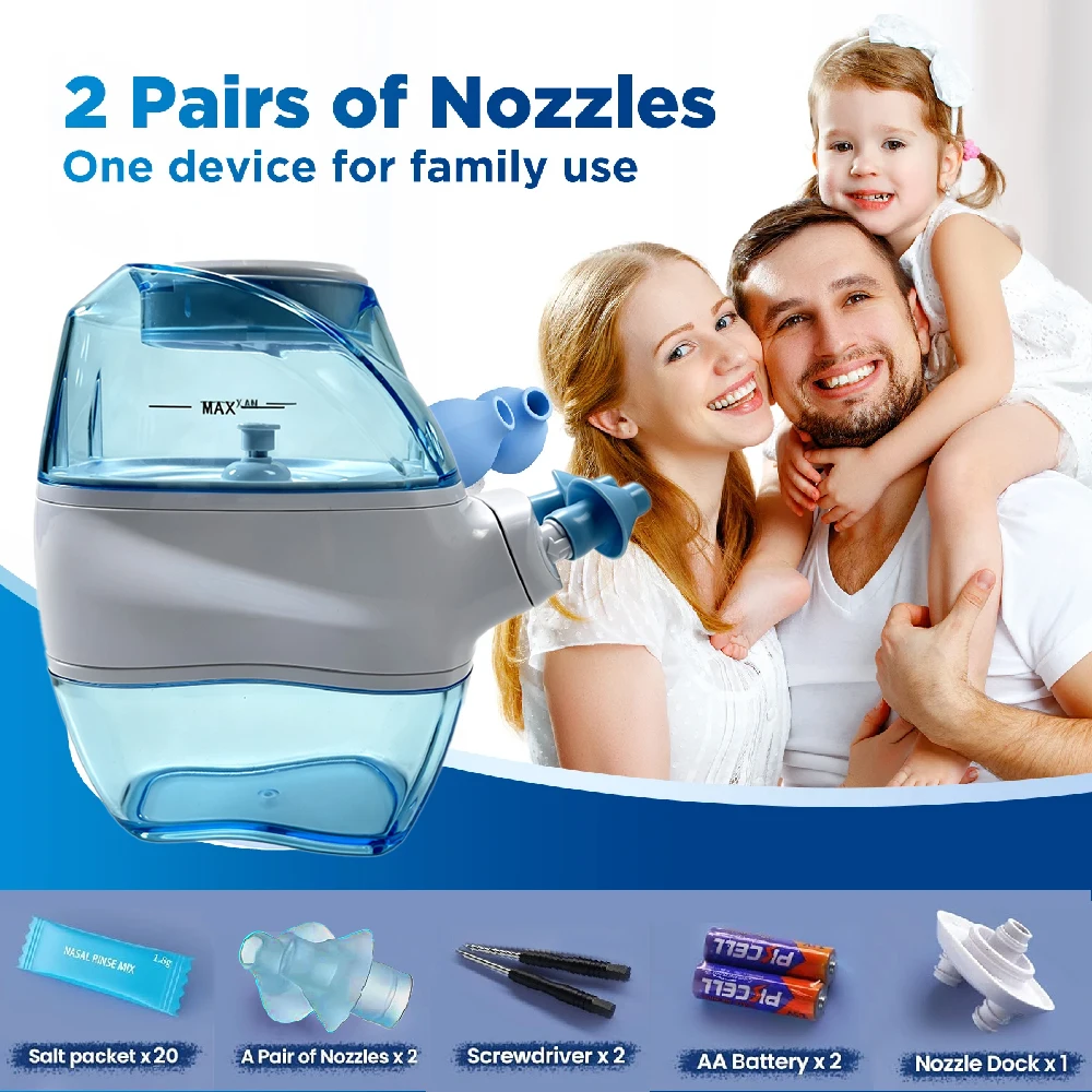 Urban Farming System - 1Pcs Electric Nasal Washer Irrigation System,