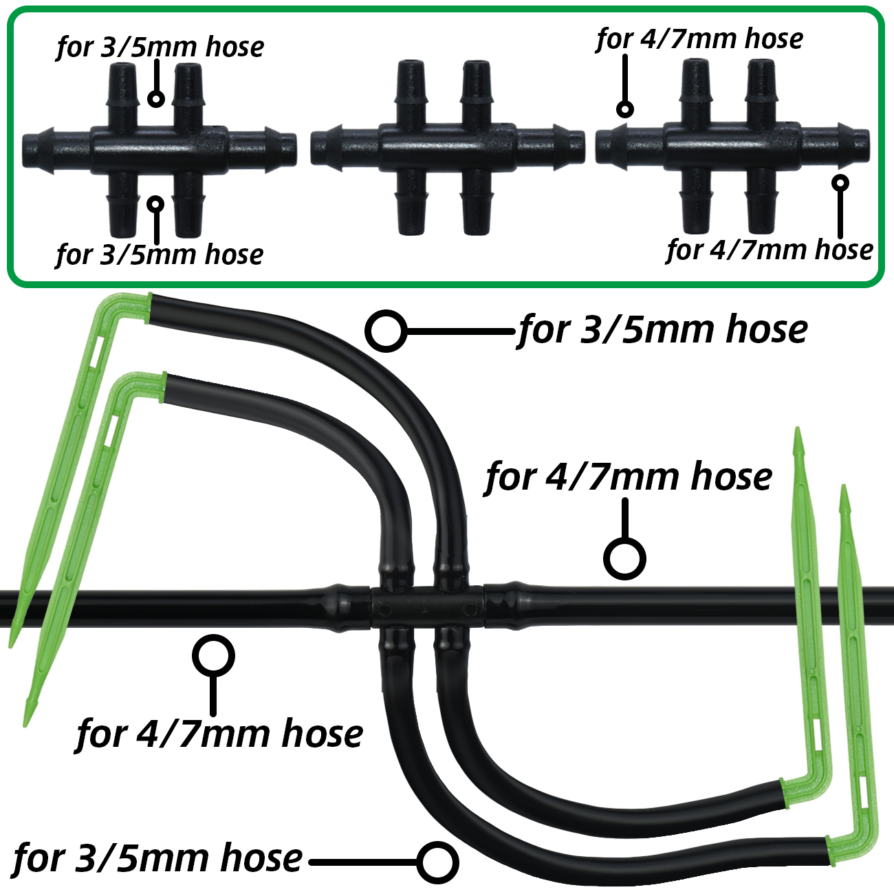 KESLA Garden 4/7mm to 3/5mm Ho - огляд і ціна Urban Farming System